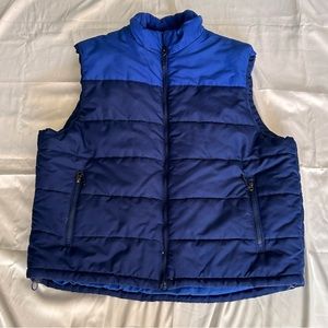 OUTDOOR LIFE PUFFER VEST BLUE SIZE XL/EG